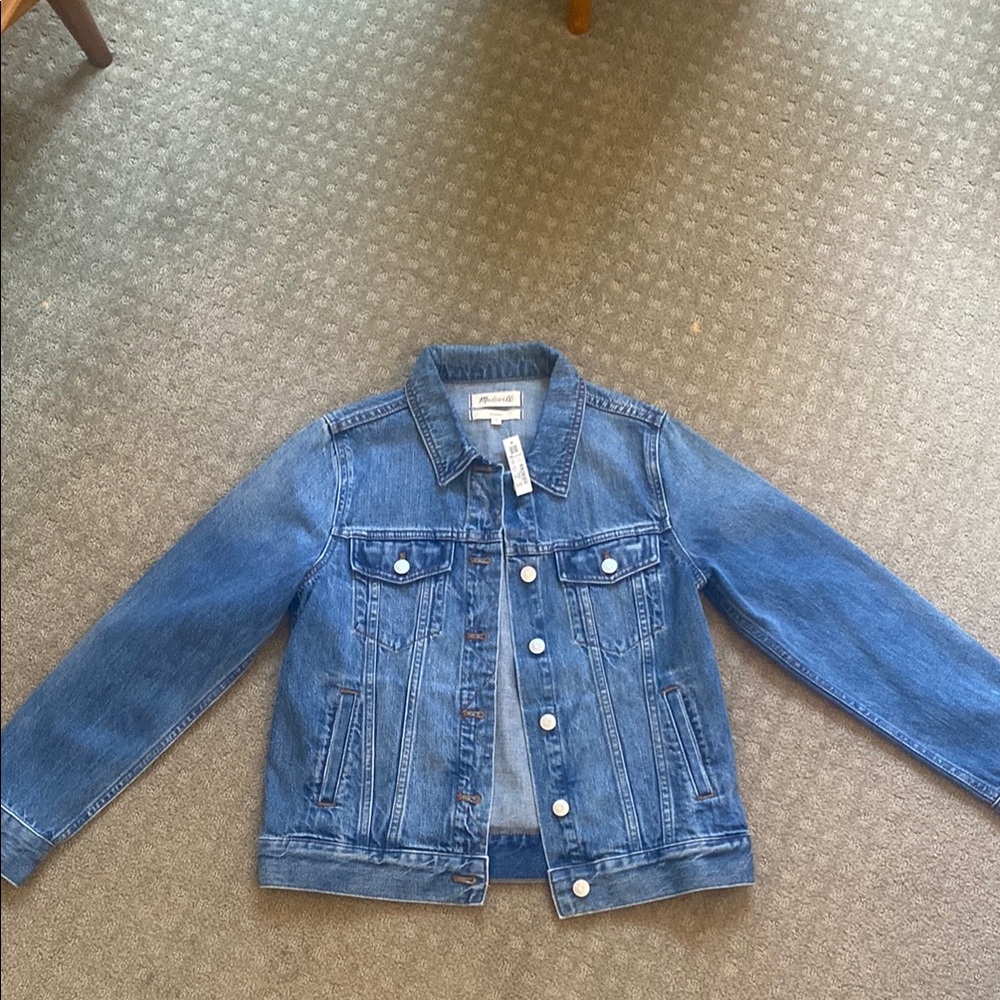 Madewell Blue Jean Jacket Classic Denim Style